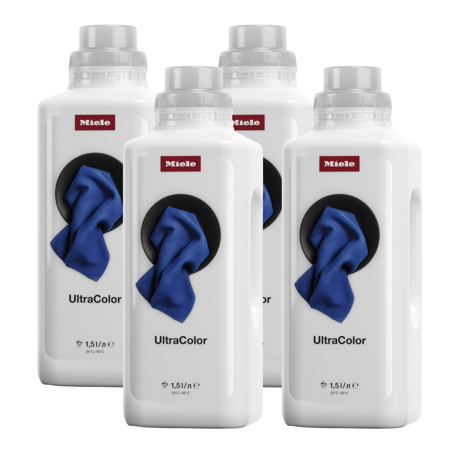 Набор для стирки цветного белья UltraColor Aqua WA UC 1501 L 1,5лх4 шт. Miele купить в Саратове | Всегда в наличии! | Артикул 12647690 | Официальный сайт