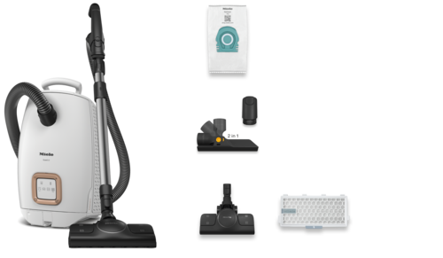 Миле Пылесос Guard L1 Performance SUSI0 бриллиантовый белый Miele