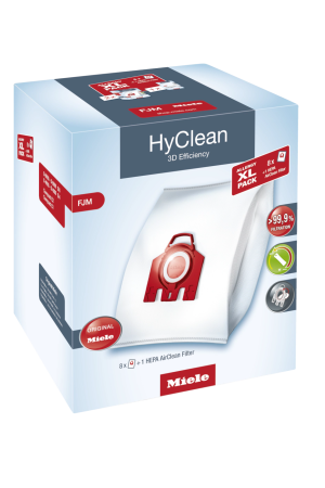 Комплект мешков пылесборников Allergy XL Pack 2 HyClean FJM + фильтр HA 50 Miele купить в Саратове | Всегда в наличии! | Артикул 10632910 | Официальный сайт
