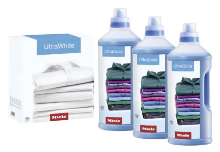 Набор моющих средств для стиральных машин 3хUltraColor + 1хUltraWhite Miele купить в Саратове | Всегда в наличии! | Артикул 11347740 | Официальный сайт