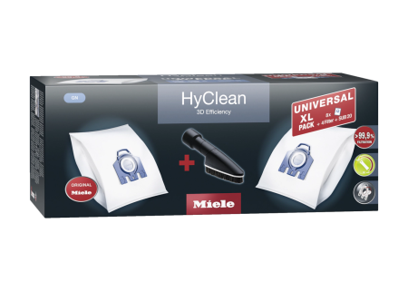 Комплект мешков-пылесборников Universal XL pack HyClean 3D GN Miele купить в Саратове | Всегда в наличии! | Артикул 11476550 | Официальный сайт