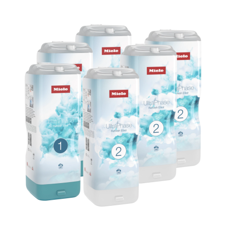 Набор картриджей для стирки UltraPhase Refresh Elixir (6 шт) Miele купить в Саратове | Всегда в наличии! | Артикул 11615140 | Официальный сайт