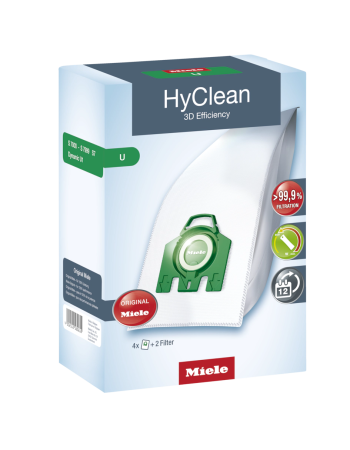Мешки-пылесборники TYP U HyClean 3D Miele купить в Саратове | Всегда в наличии! | Артикул 10123250 | Официальный сайт